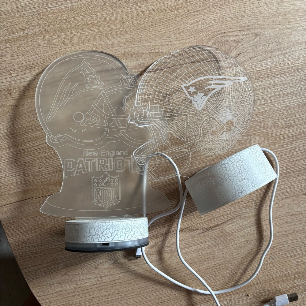 New England Patriots LED Night Light | Set of 2